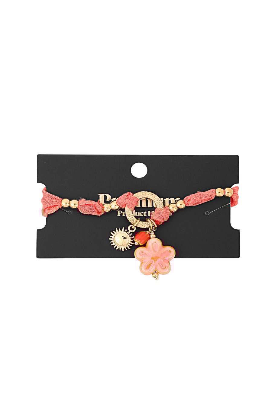 Yehwang Armband, Sunny Floral Armband - Orange & Gold Farbe