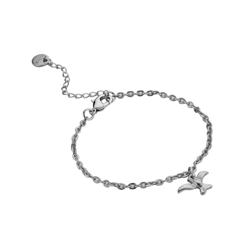 Biba Armband Bettelarmband Matt Goldfarben oder Matt Silberfarbene Möwe (Kopie)