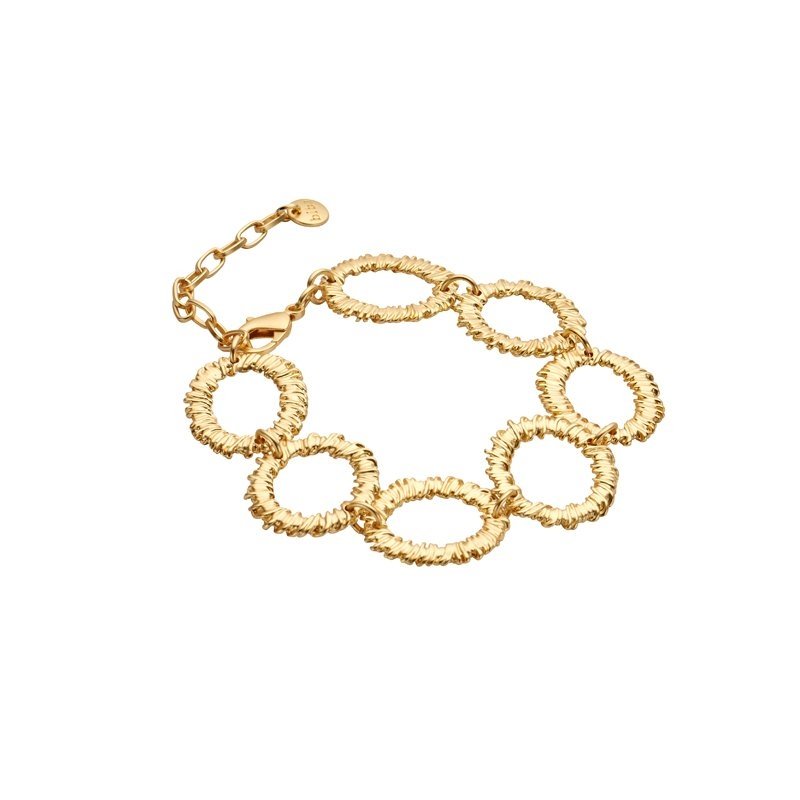 Biba Armband in Matt Goldfarben in 3 Varianten