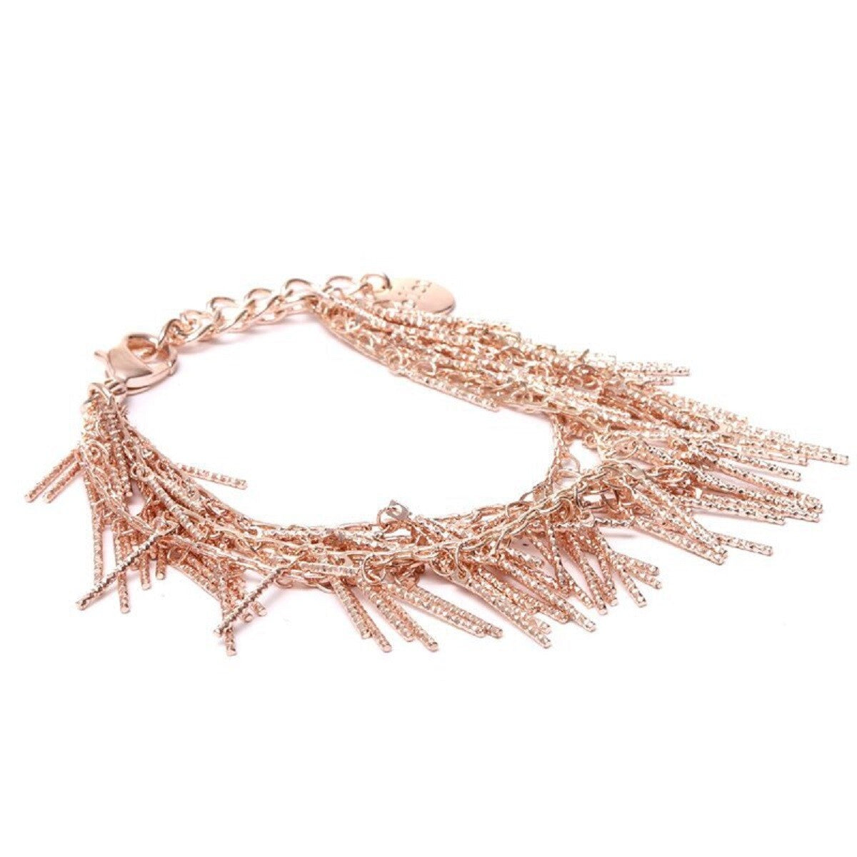 Biba Armband "Spikes" wie ein Charleston Kleid am Arm, in Roségold, Gun Metal oder Silberfarben (Kopie)