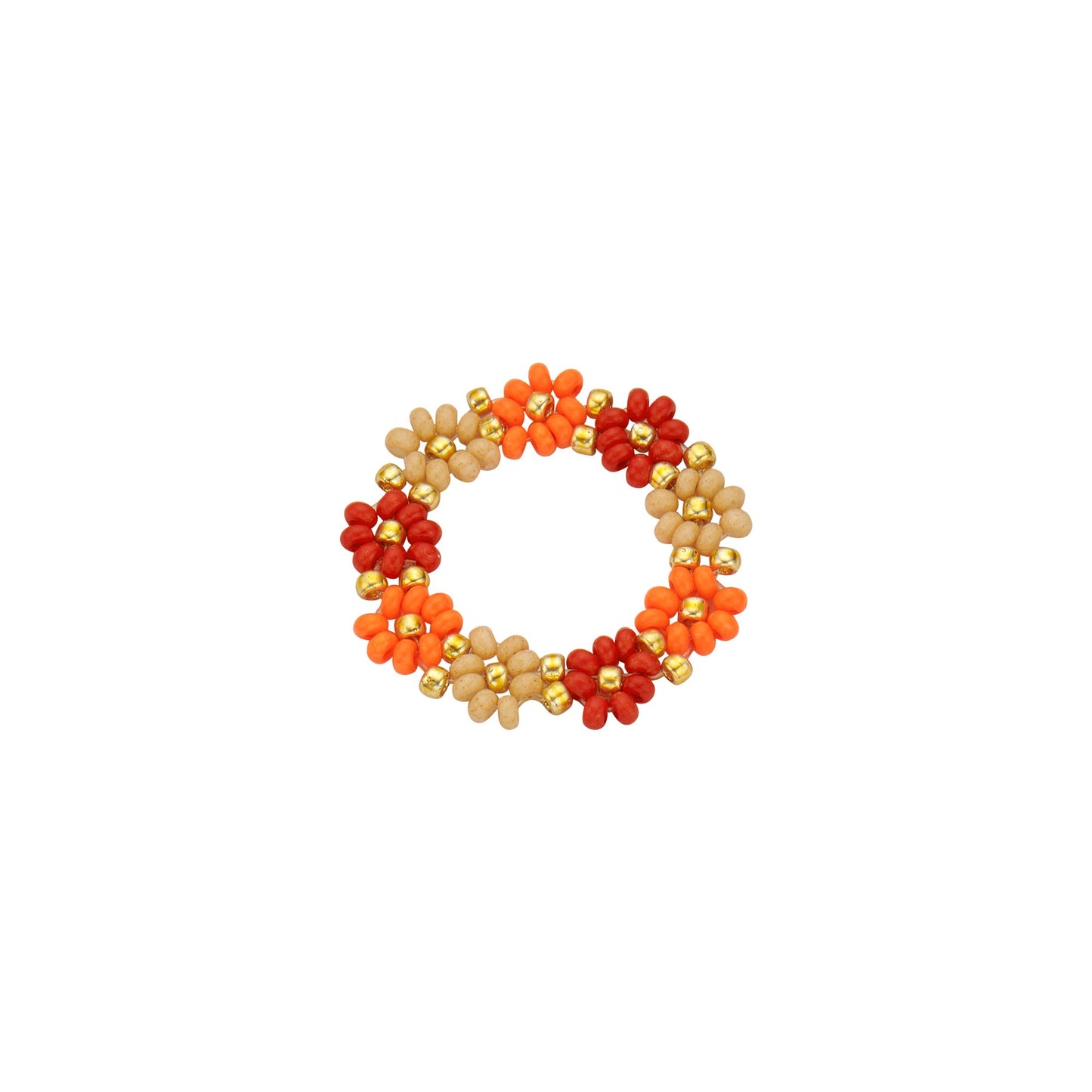 Biba Ringe, Elastische "Flower Power Ringe" in verschiedene Farben