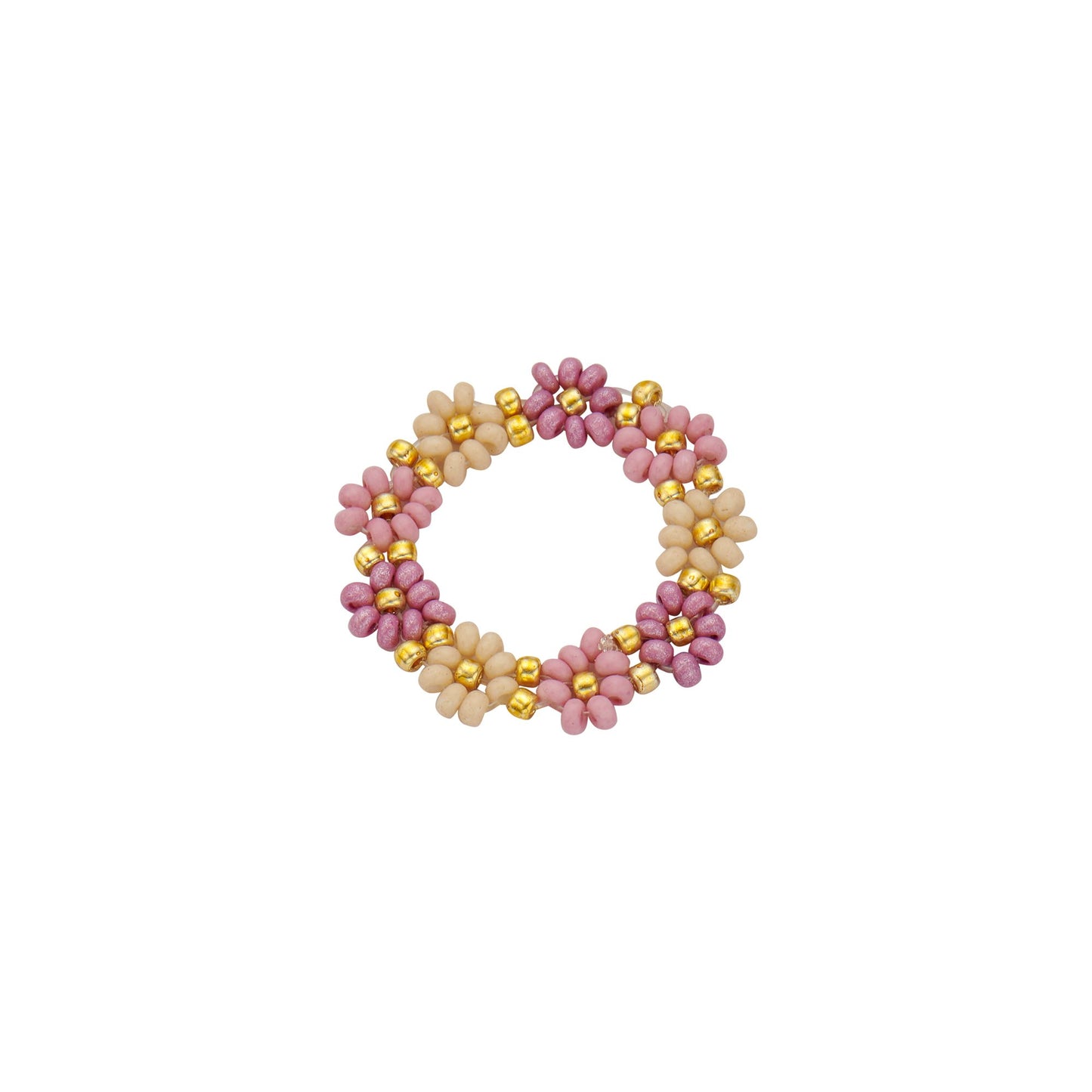 Biba Ringe, Elastische "Flower Power Ringe" in verschiedene Farben