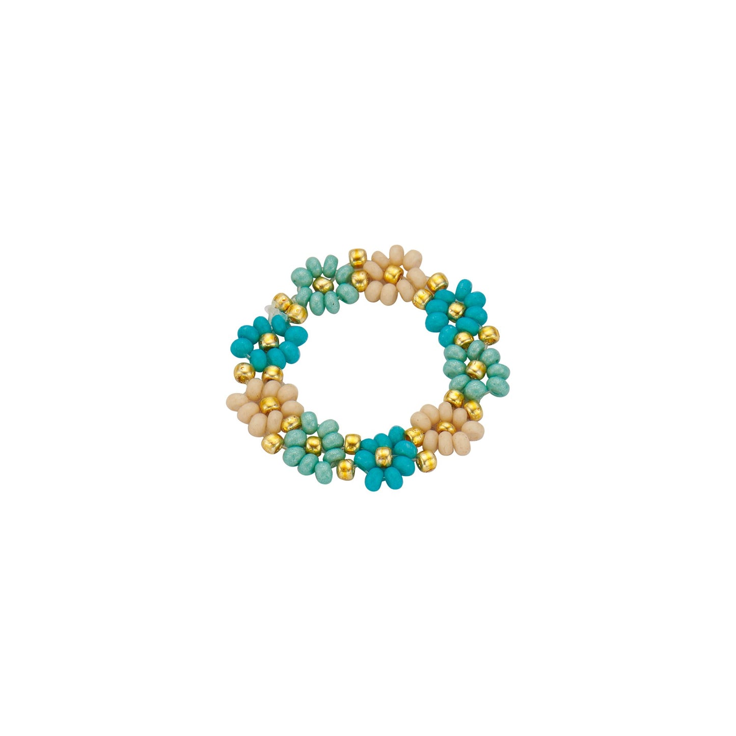 Biba Ringe, Elastische "Flower Power Ringe" in verschiedene Farben