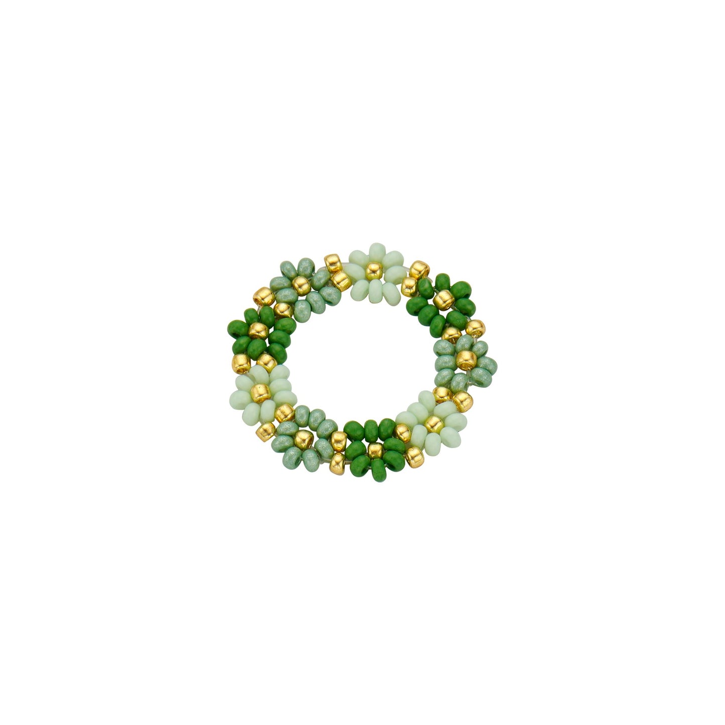 Biba Ringe, Elastische "Flower Power Ringe" in verschiedene Farben