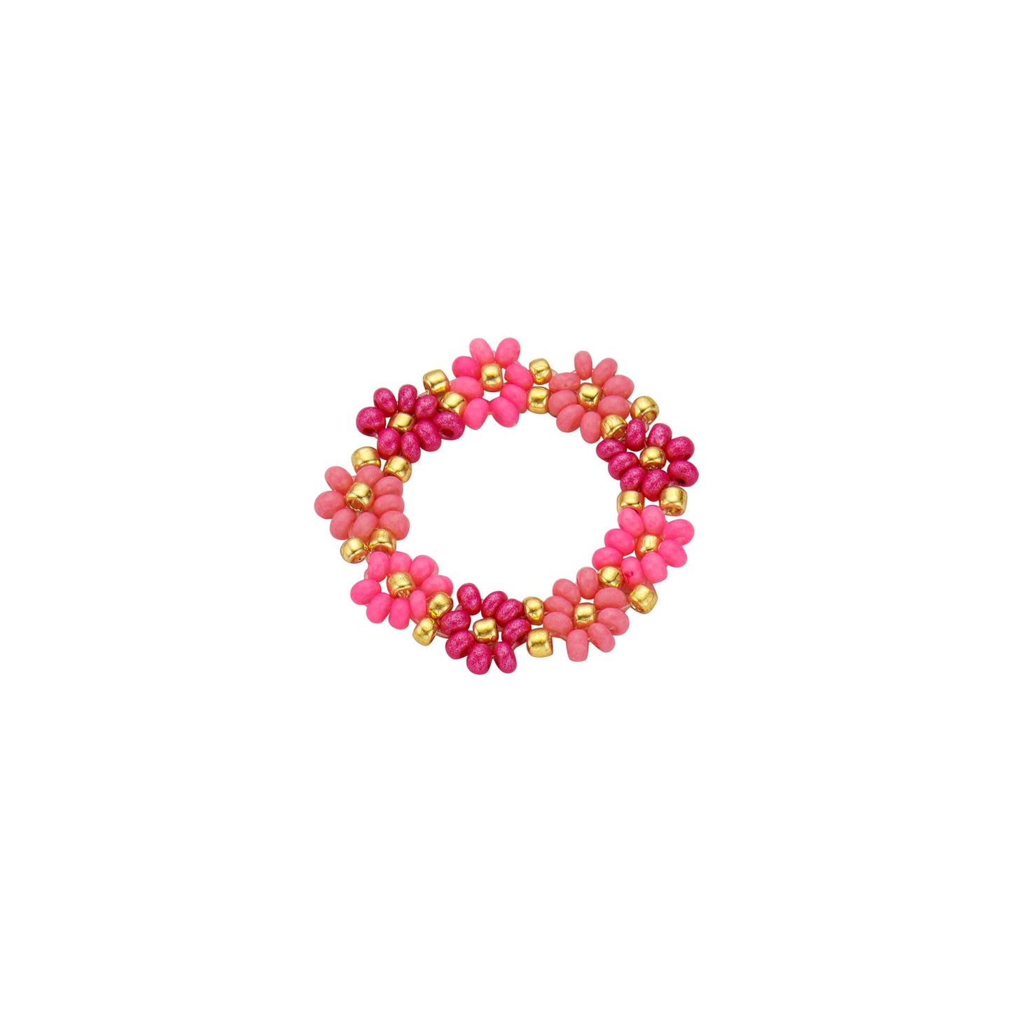 Biba Ringe, Elastische "Flower Power Ringe" in verschiedene Farben