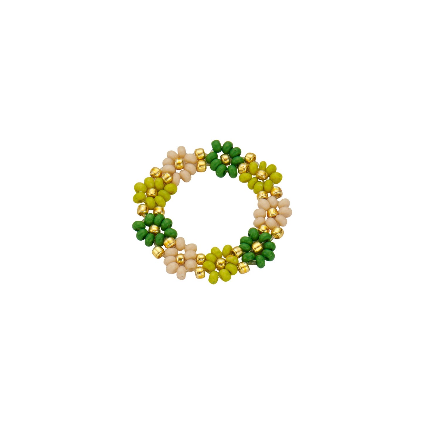 Biba Ringe, Elastische "Flower Power Ringe" in verschiedene Farben