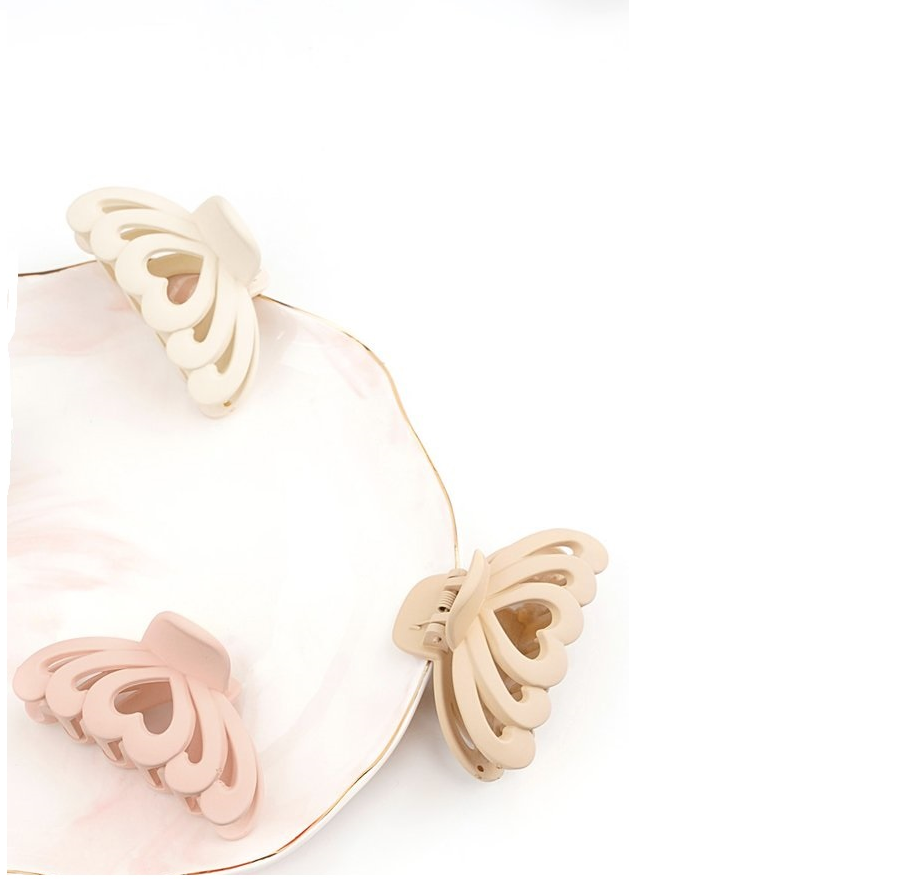 Yehwang Haarklammer Haarspange Haarschmuck Herz Pastel
