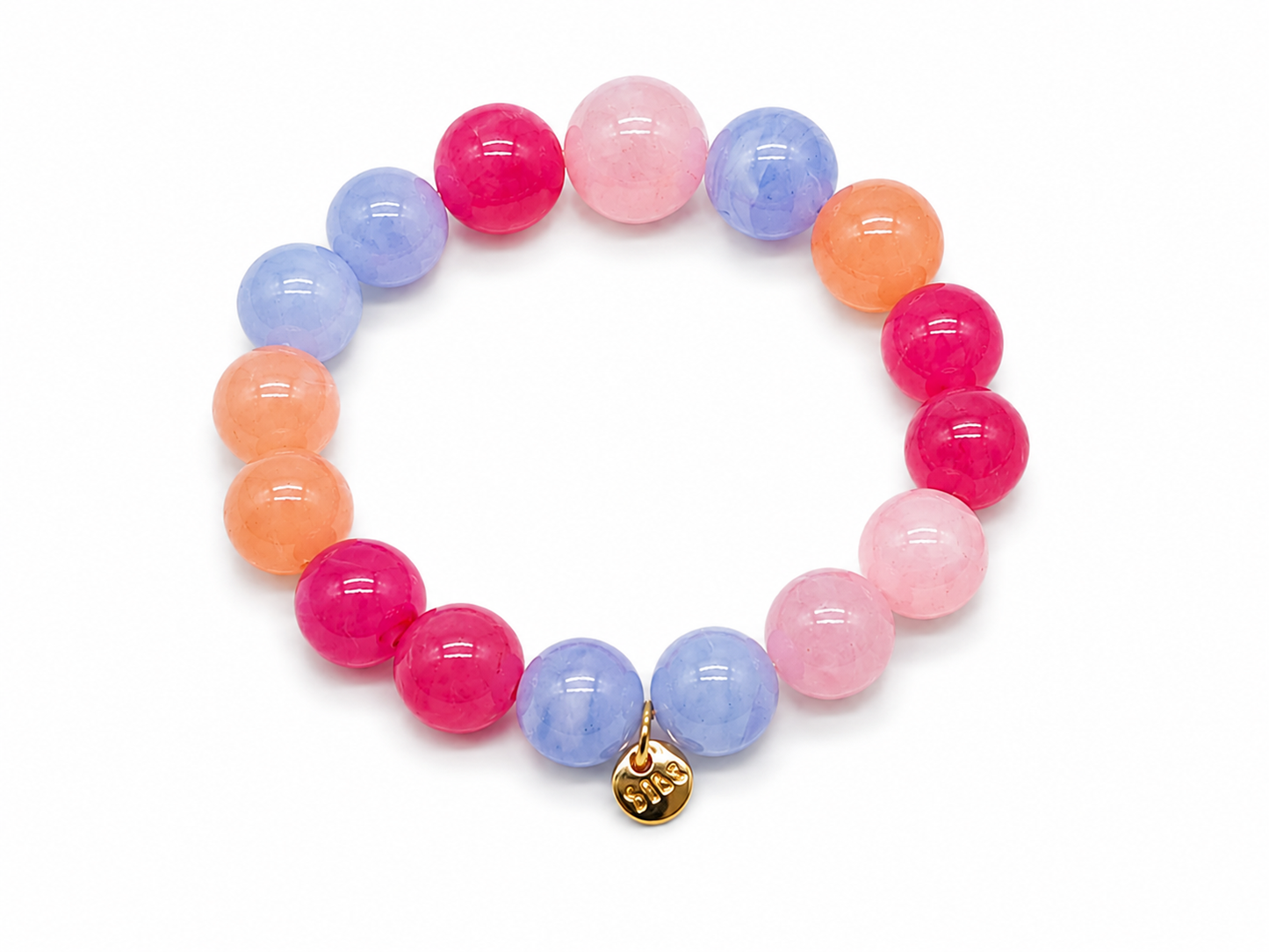 Armband elastisch Biba Sommer Strand Pastell