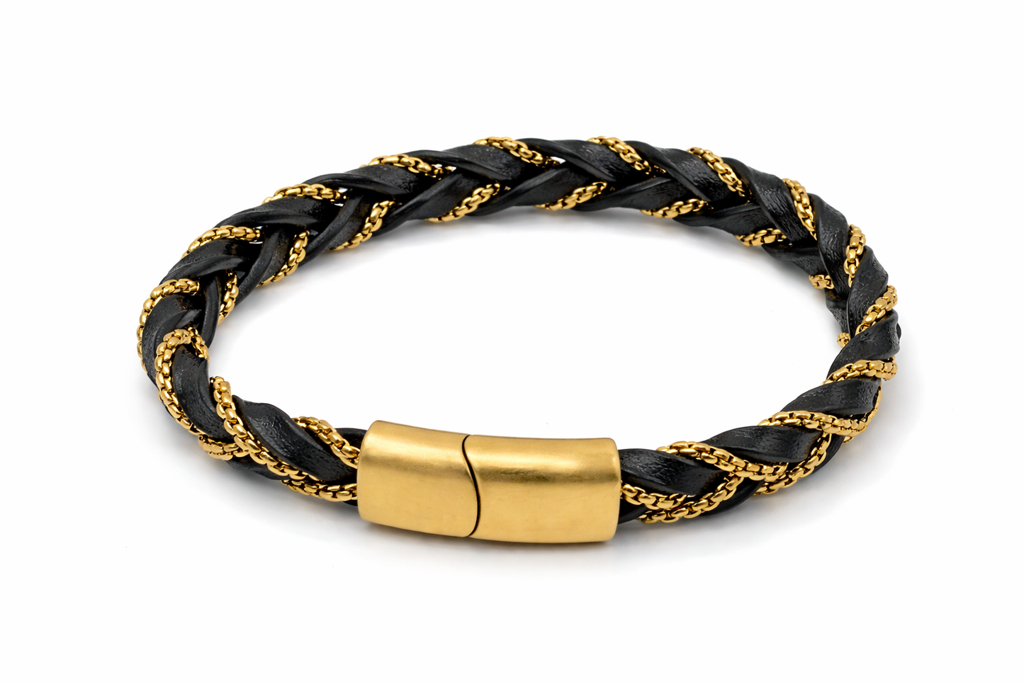 Armband Kunstleder kette silberfarben goldfarben nickelfrei Unisex Cosmos