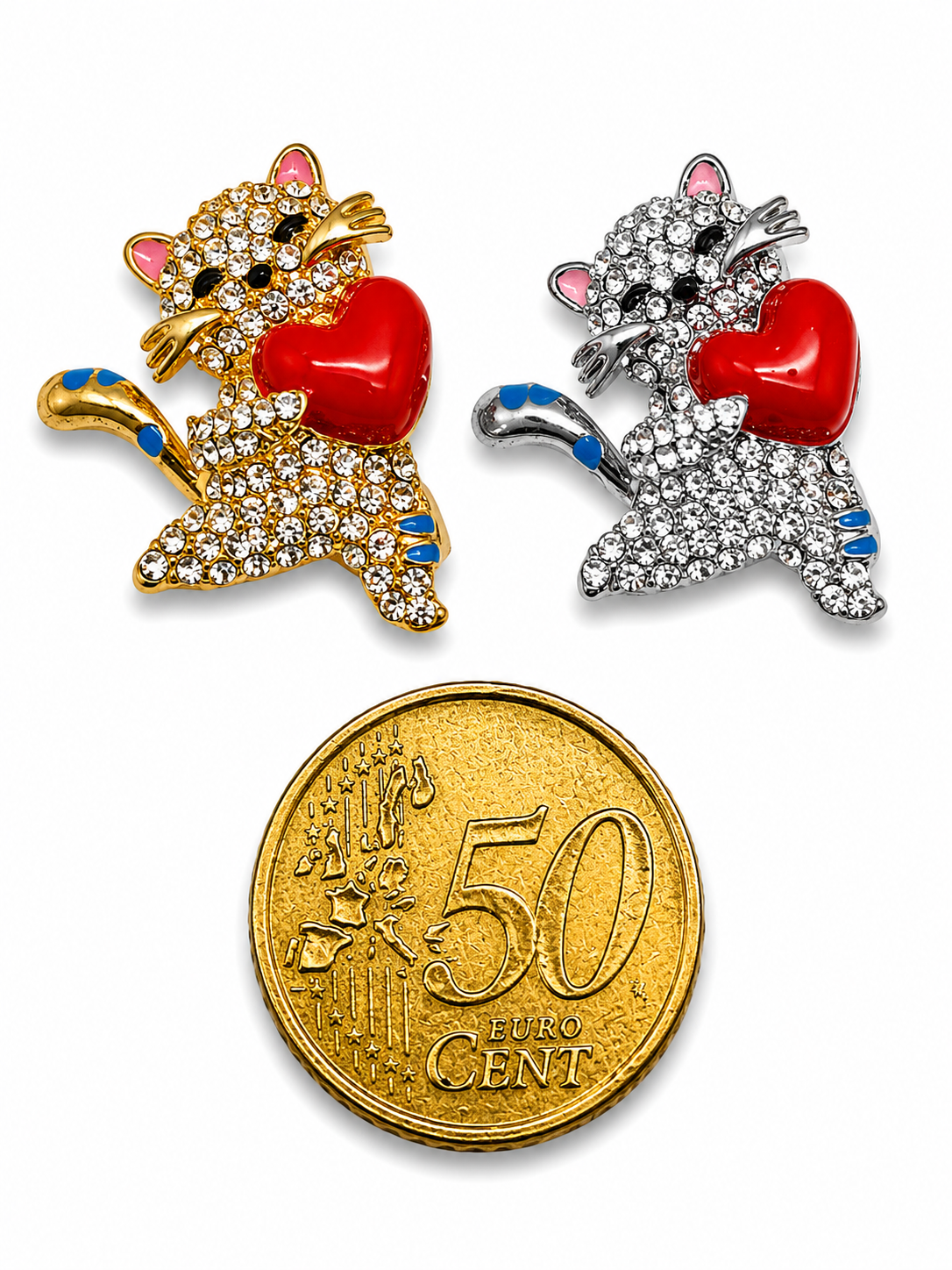 Brosche Katzen Katze Kater Kitten Modeschmuck Märchen