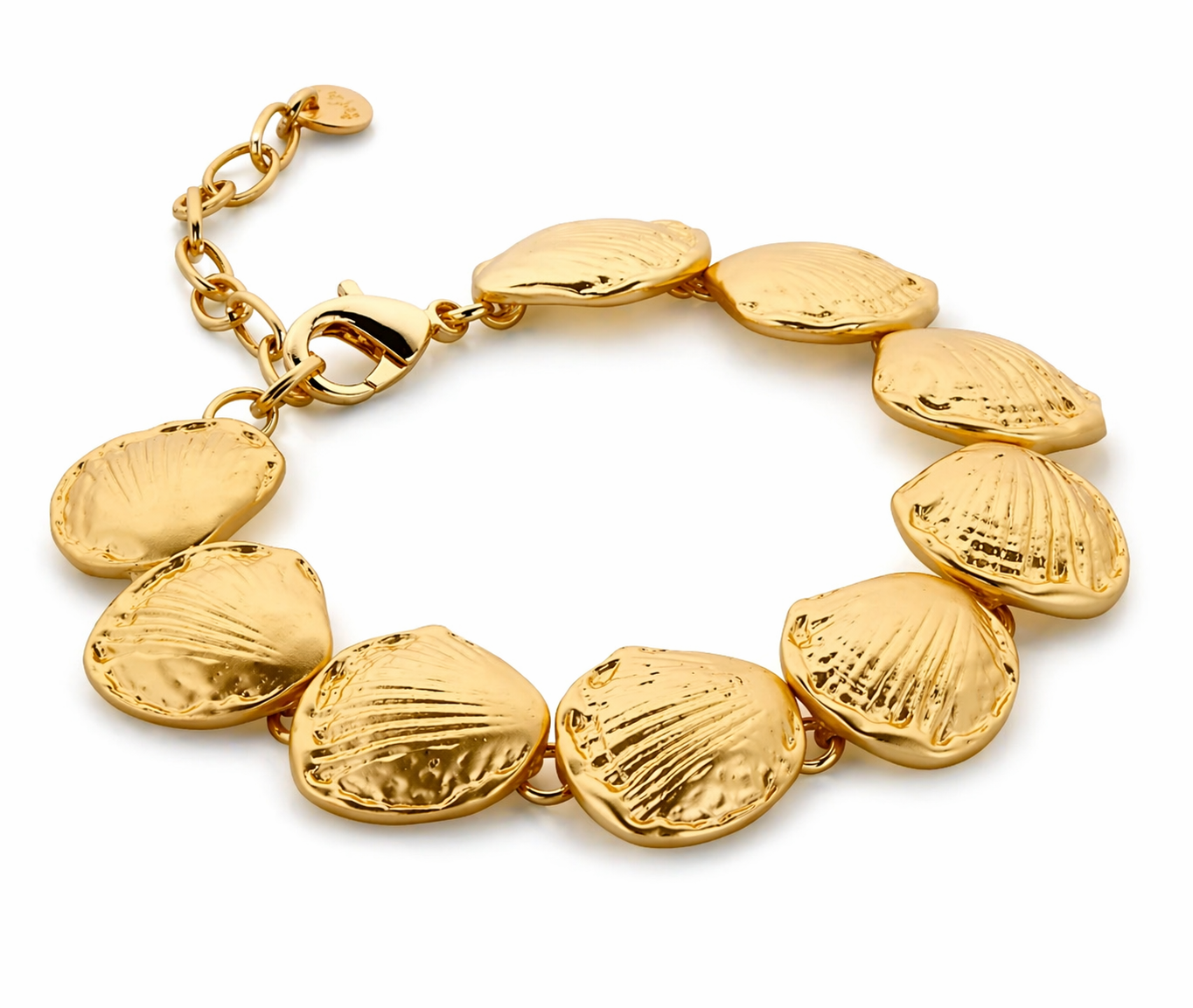 Armband Goldfarben Muscheln Elemente Urlaub Sommer Trend Biba