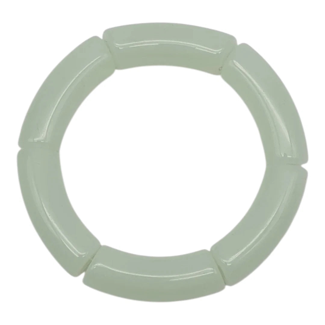 Armband elastisch Retro nickelfrei Acryl verschiedene Farben Trend 2026 Yehwang