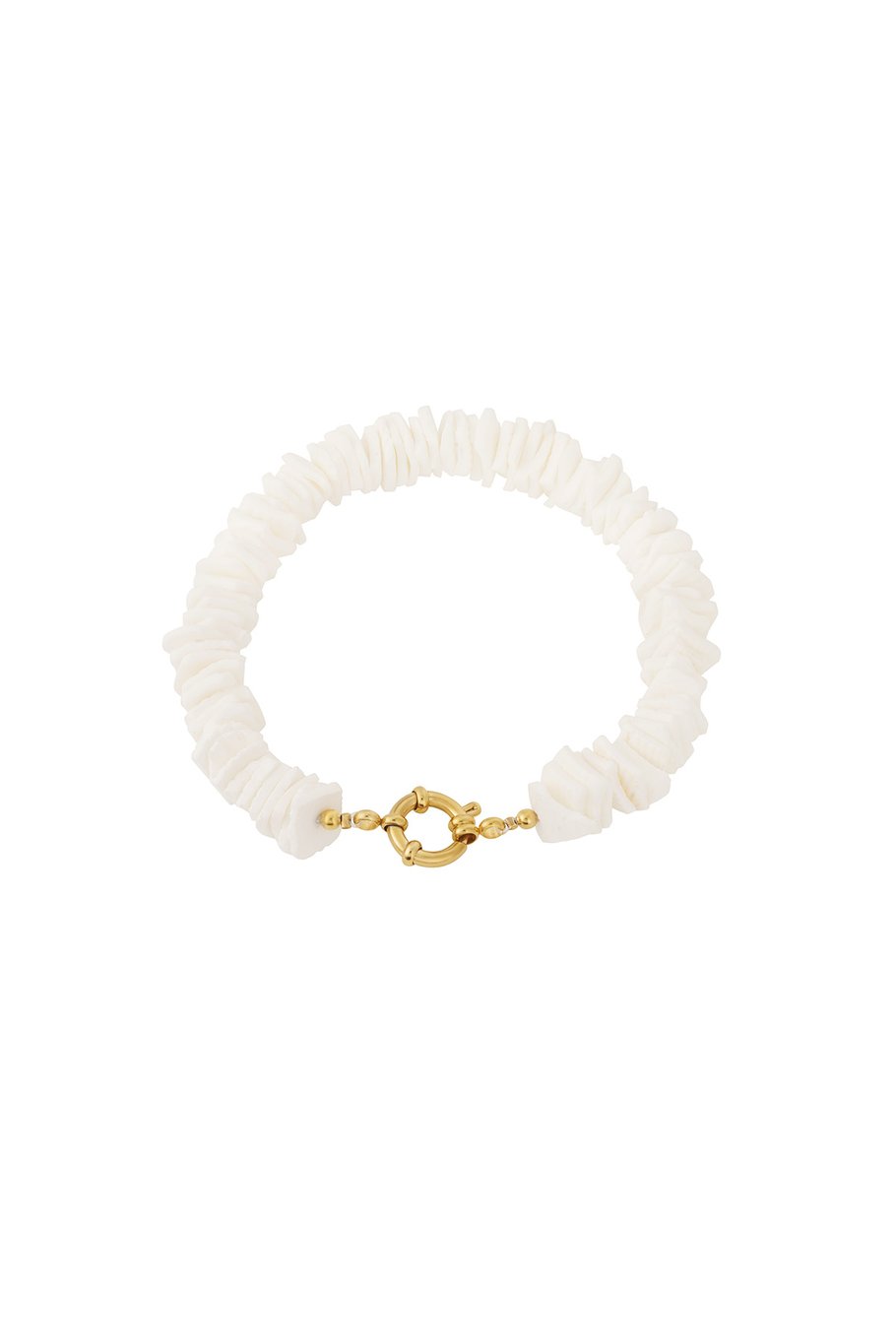 Yehwang Armband, Muschelglück-Armband in Weiß oder Hellblau