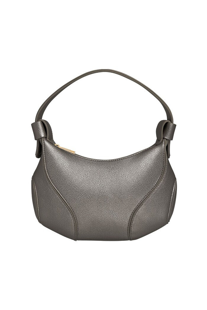 Umhängetasche Handtasche Glam Bronze Handtasche braun Kupfer Trend Yehwang