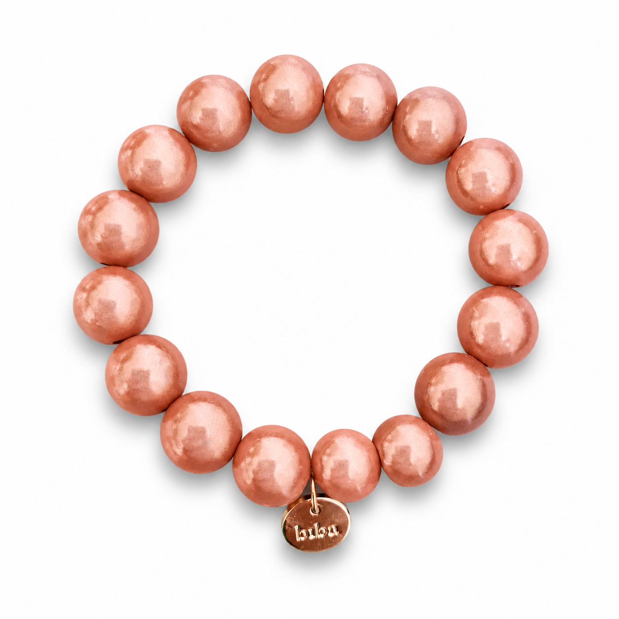 Armband elastisch Space Beads 1,5 Cm verschiedene Farben Biba