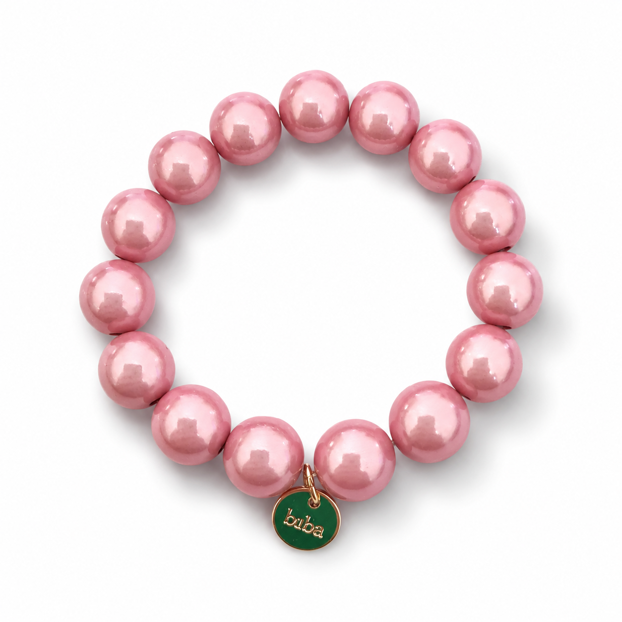 Armband elastisch Space Beads 1,5 Cm verschiedene Farben Biba