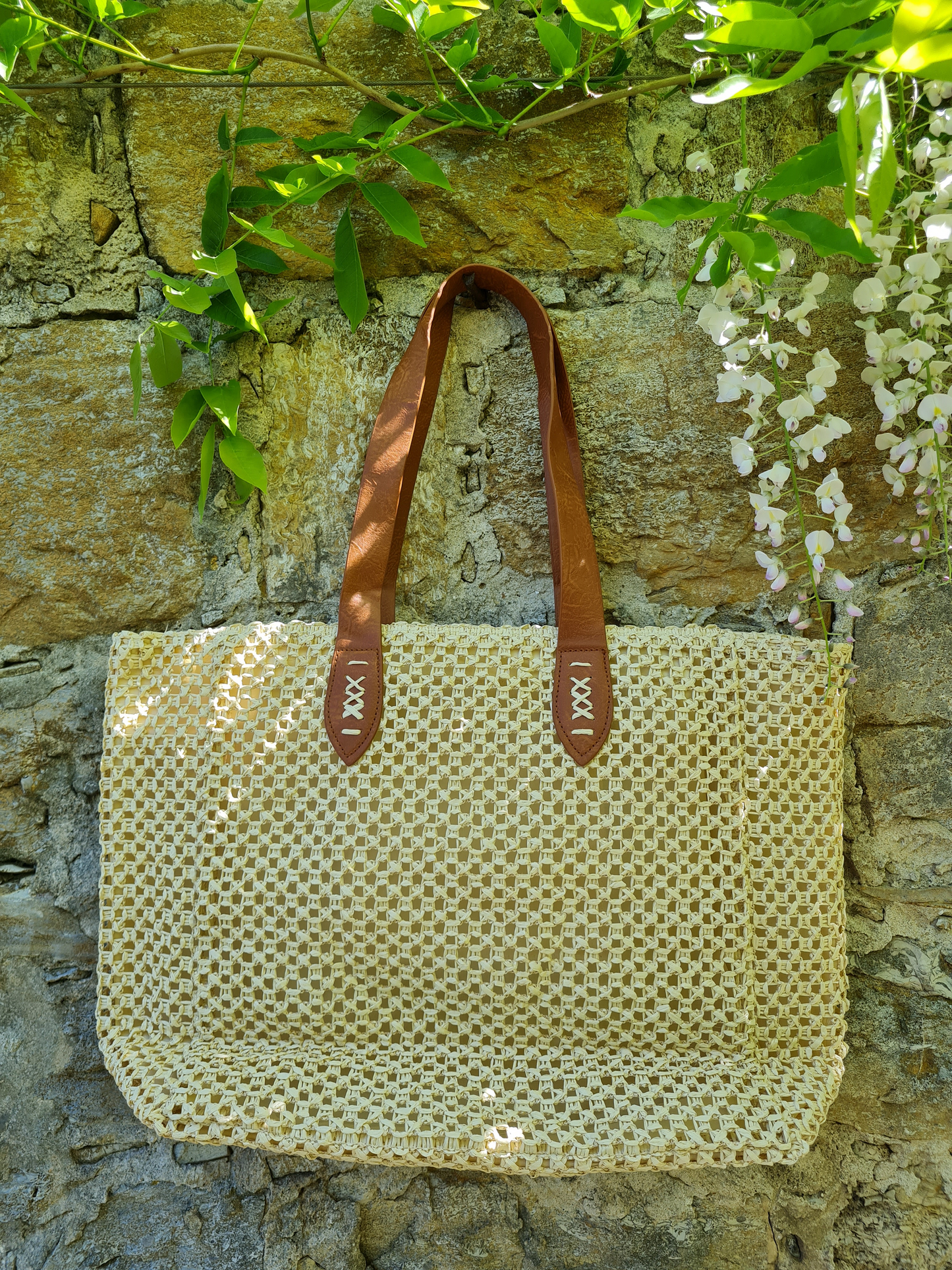 Michelle Bijou Umhängetasche schultertasche schopper sommer urlaub einkaufstasche