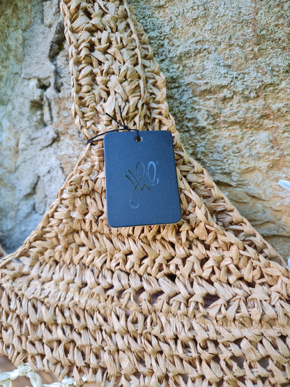 Yehwang Strandtasche Colorful Rebel beige schultertasche handtasche urlaub strand sommer