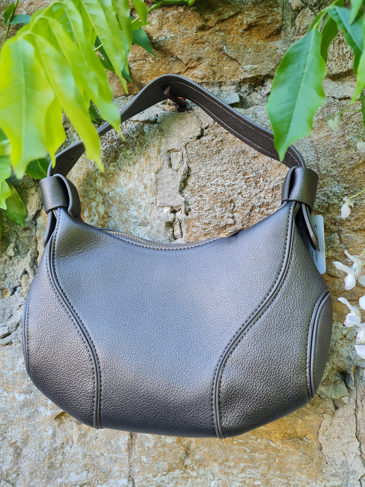 Yehwang Umhängetasche Glam Bronze Handtasche braun kupfer trend herbst