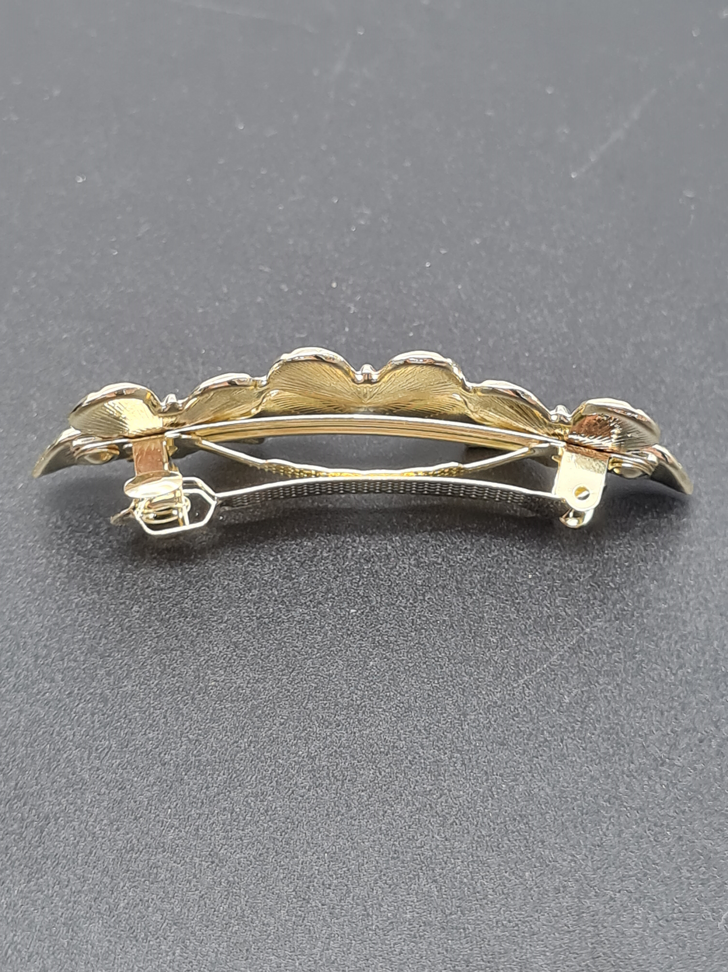 Haarspange Schmetterlinge Goldfarben