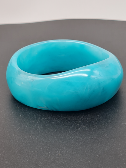 Michelle Bijou, Acryl Armband, Armreif, Türkis, Bangle