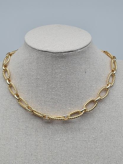 Liet & Joliet Halskette Goldfarben Big Chains