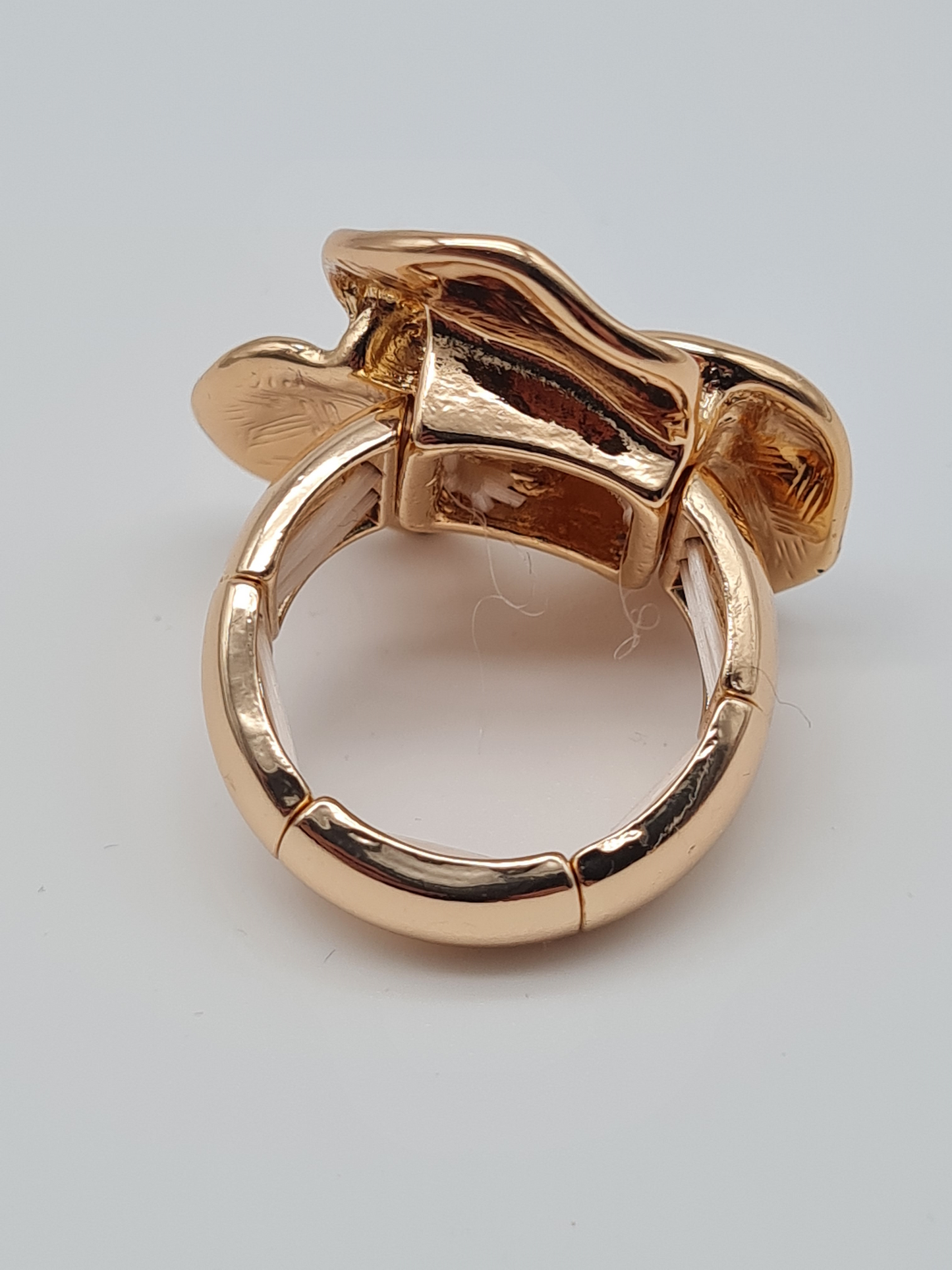 Amorino Ring, Elastischer Ring mit Emailliertem Volant, Tres Organic