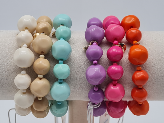 Biba Armband, Elastische Armbänder in 6 Farben