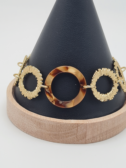 Biba Armband in Matt Goldfarben in 3 Varianten