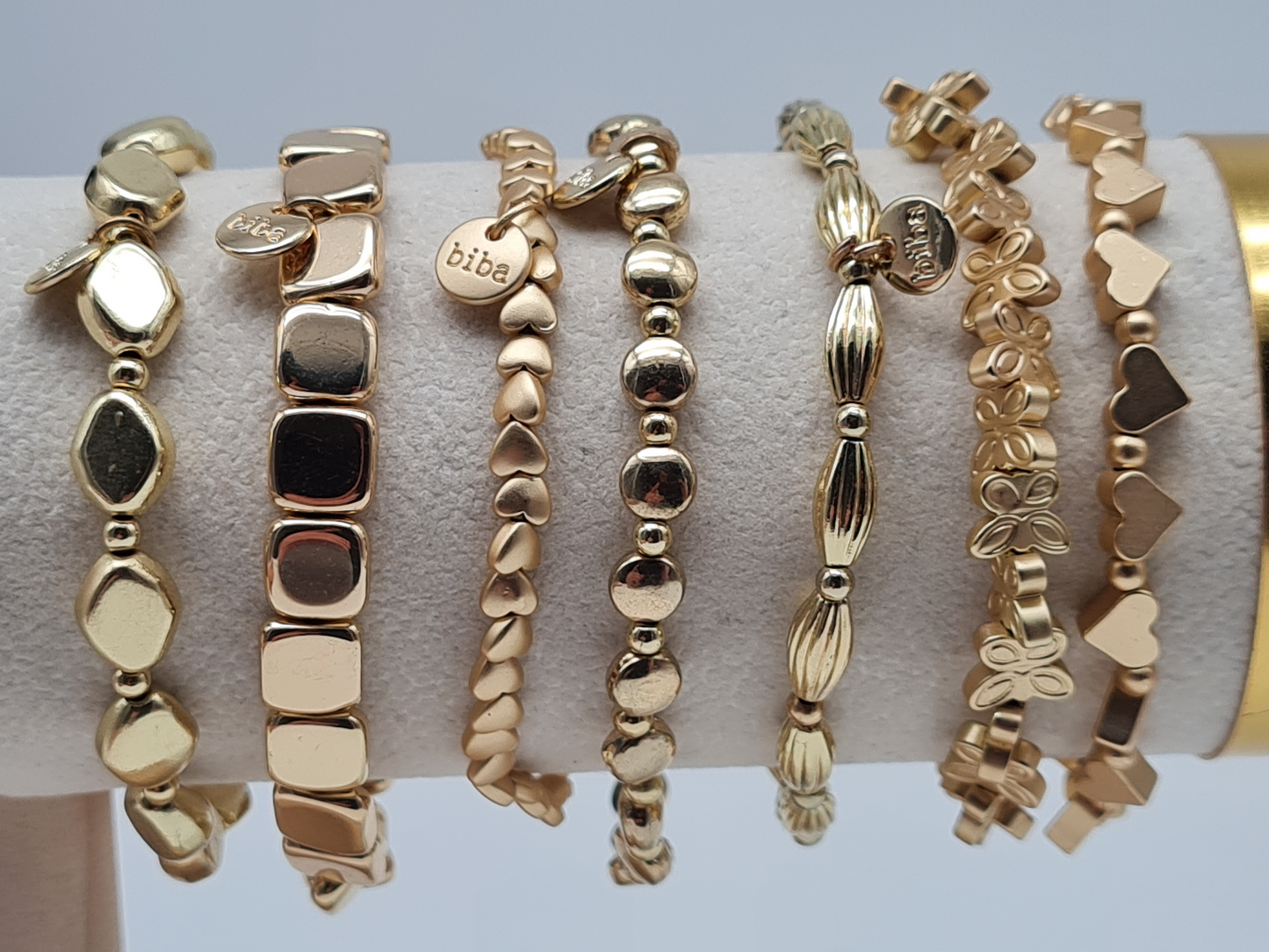 Biba Armband elastisch Süße Armbänder zum Kombinieren, verschiedene Formen