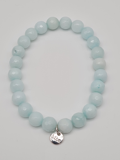 Biba Armband elastisch ein Wolkenhimmel am Arm, Hellblau