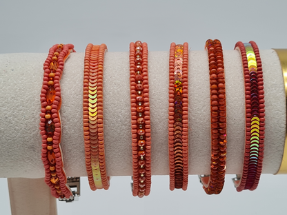 Biba Armband Orange in verschiedene Ausführungen B