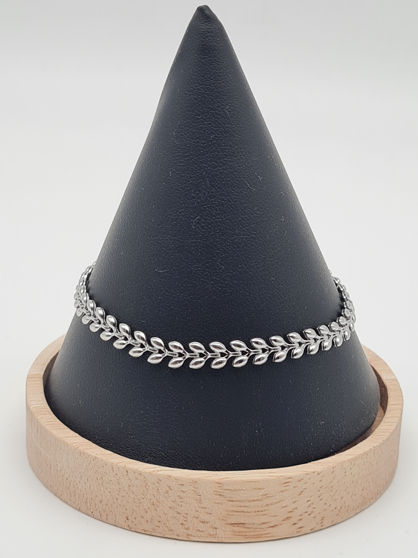 Yehwang Armband,  Blättermotiv Filigran in  Silberfarben , Kombinierbar