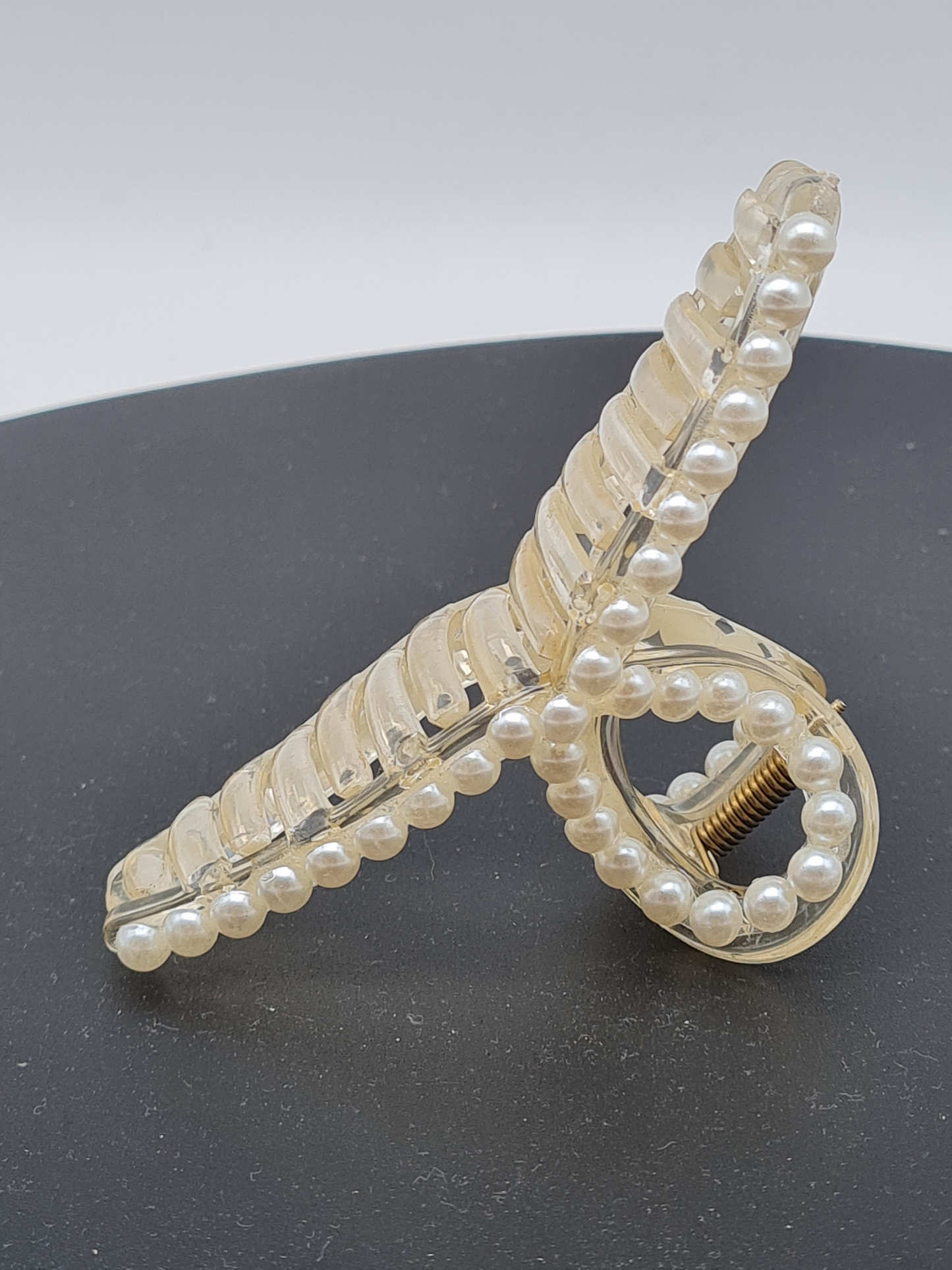 Yehwang Haarklammer Amy White aus Kunststoff