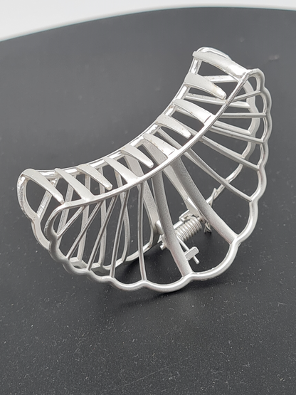 Yehwang Haarklammer Selma Vintage Silberfarben Metall