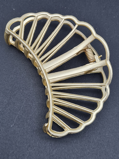 Yehwang Haarklammer Selma Vintage Goldfarben Metall