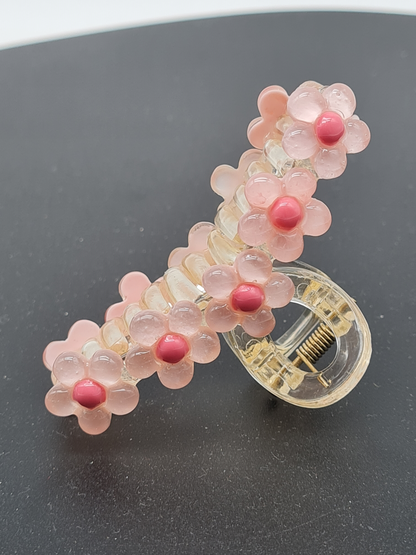 Yehwang Haarklammer Süße kleine Rosa Blümchen