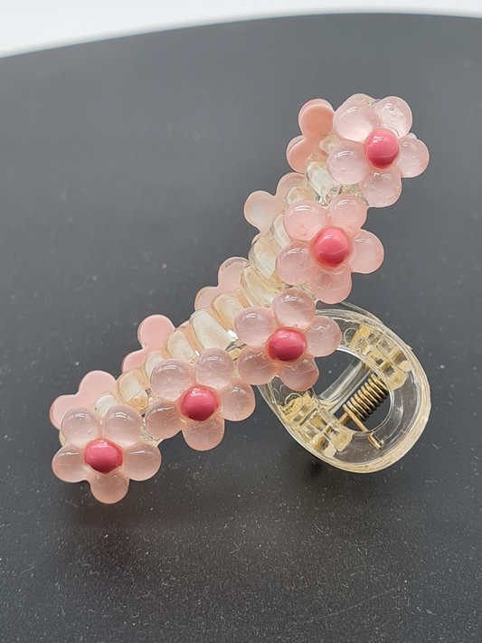 Yehwang Haarklammer Süße kleine Rosa Blümchen