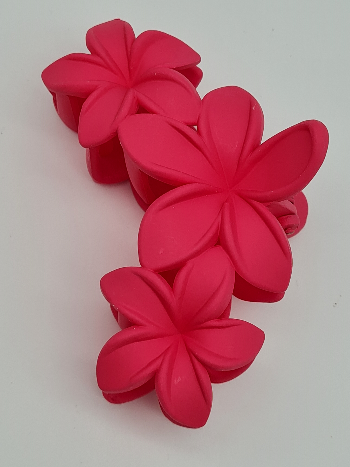 Yehwang Haarklammer Blumen Pink-Orangetöne