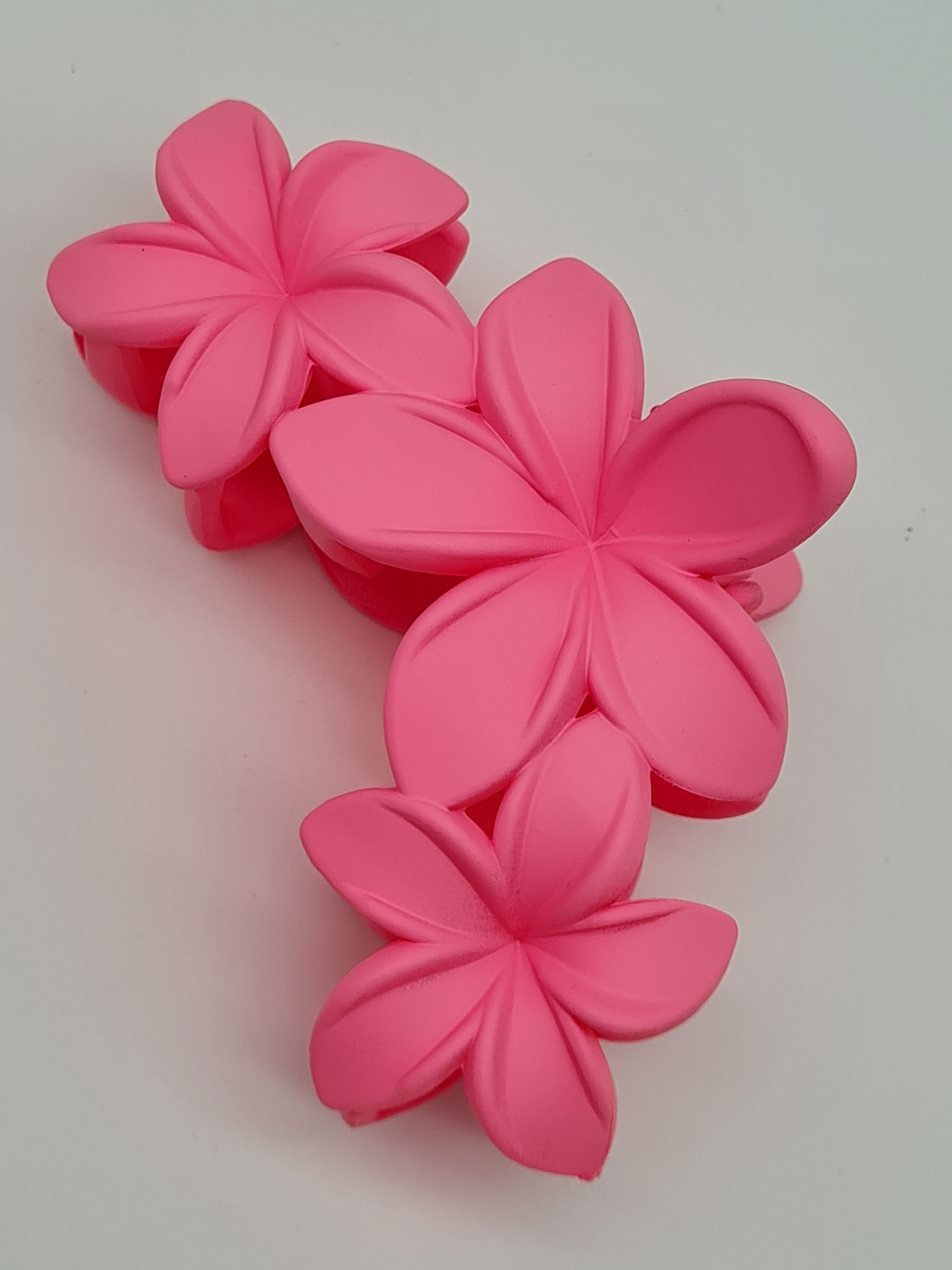 Yehwang Haarklammer Blumen Pink-Orangetöne