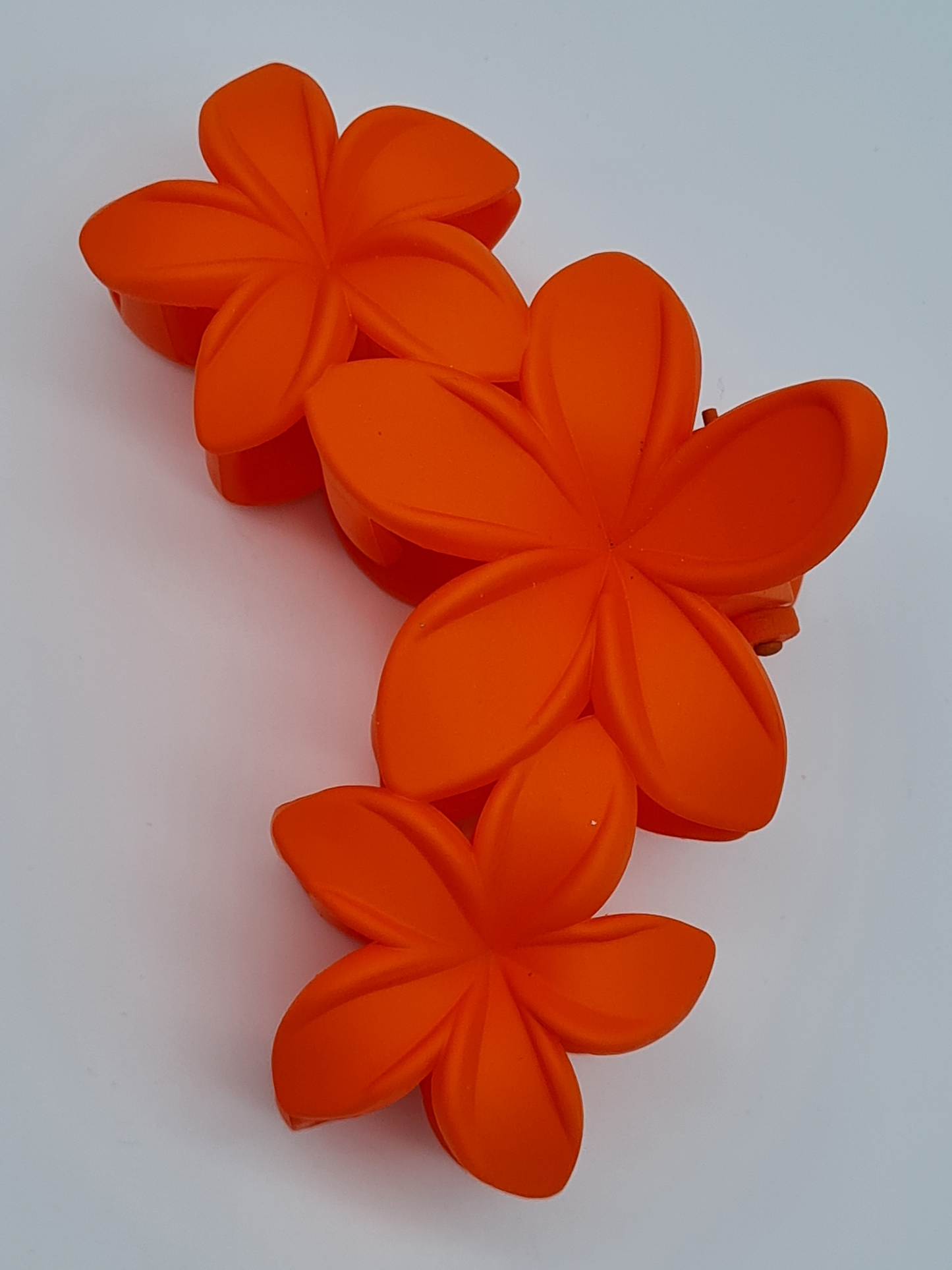 Yehwang Haarklammer Blumen Pink-Orangetöne