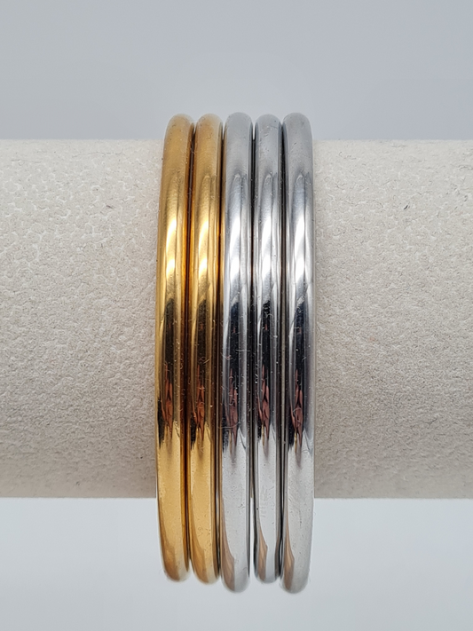 Cosmos Armband Metall Goldfarben Silberfarben Kombinierbar Nickelfrei