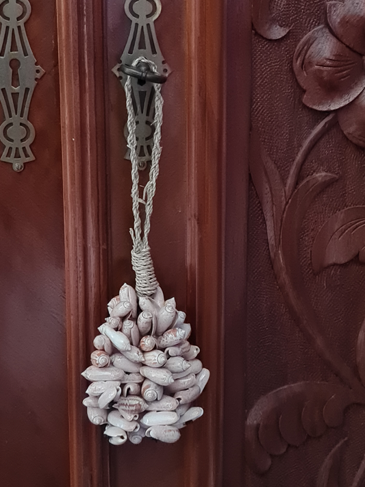wohnaccessoires muschelanhänger maritim badezimmer Dekoration meer ocean