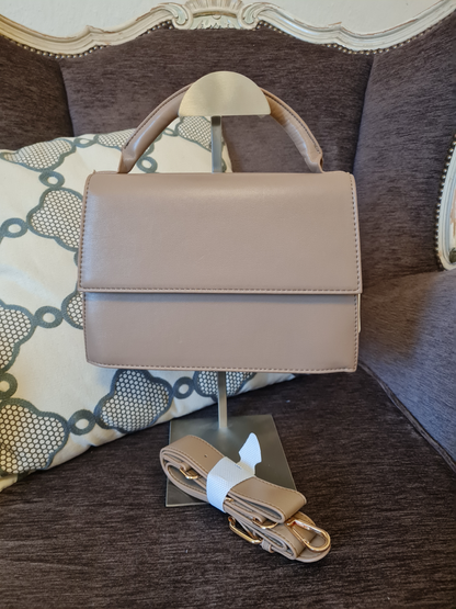 Yehwang Handtasche Umhängetasche Klassische Must-Have! Schwarz Rosa Off-White Beigebraun