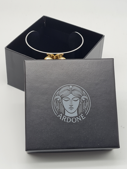 Ardoné Armband Armreif Silberfarben Goldfarben Herz liebe romantik geschenk Nickelfrei