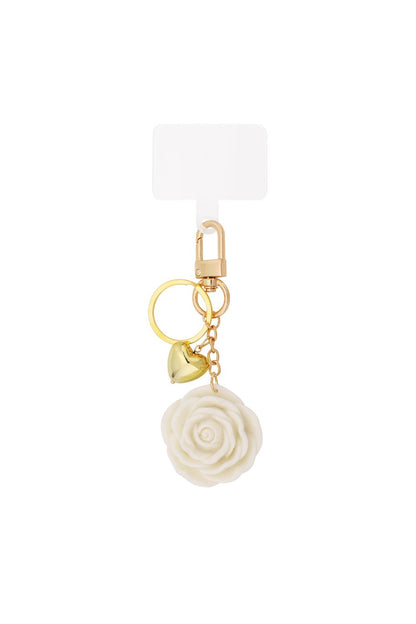 Yehwang Herzanhänger Schlüsselanhänger Taschenanhänger Liebe Geschenk Handykette Handyschmuck