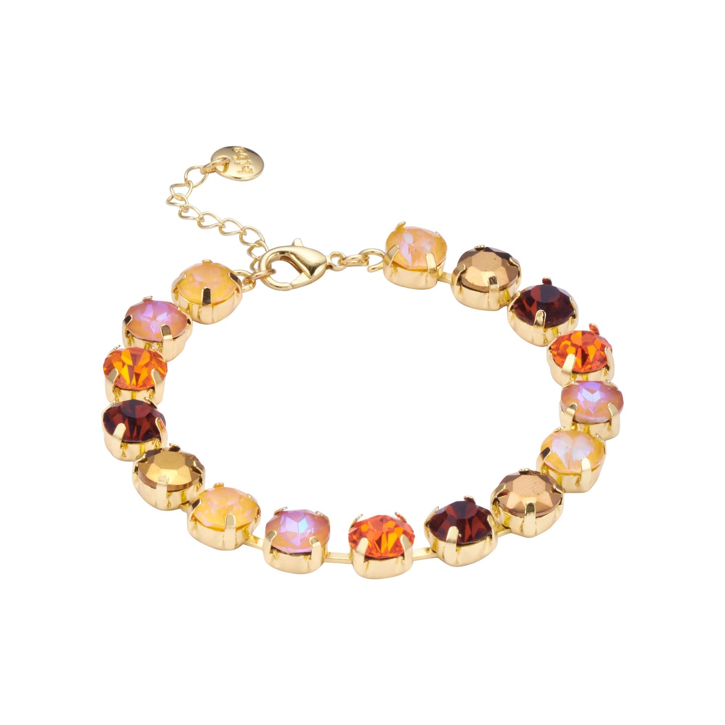 Biba Armband mit Auffällige Strass-Steinchen in Hellen und in Dunklen Farben