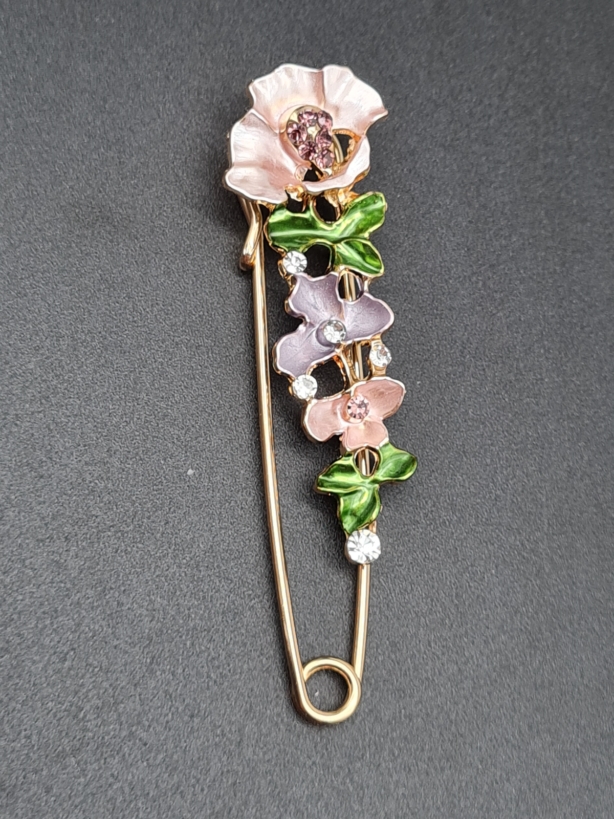 Anstecknadel "Rosé Flowers"
