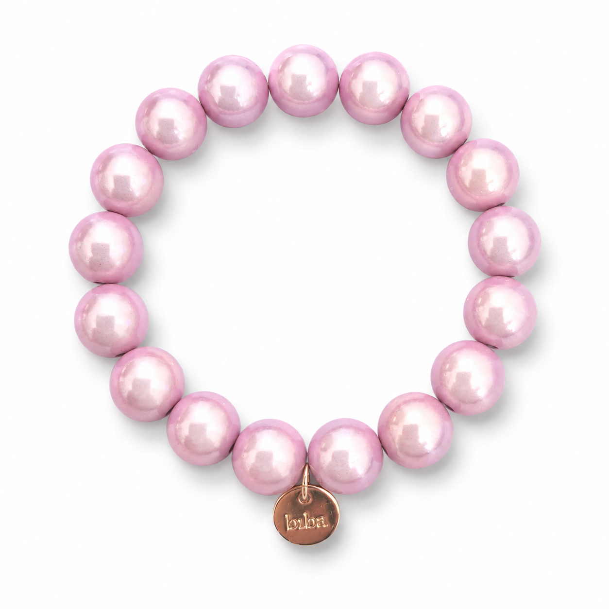Armband elastisch Space Beads 1,5 Cm verschiedene Farben Biba