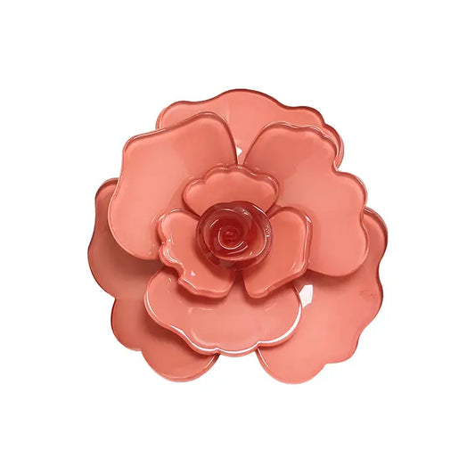 Brosche Rosenbrosche Acryl Blume Garten Natur Mode Accessoires Amorino
